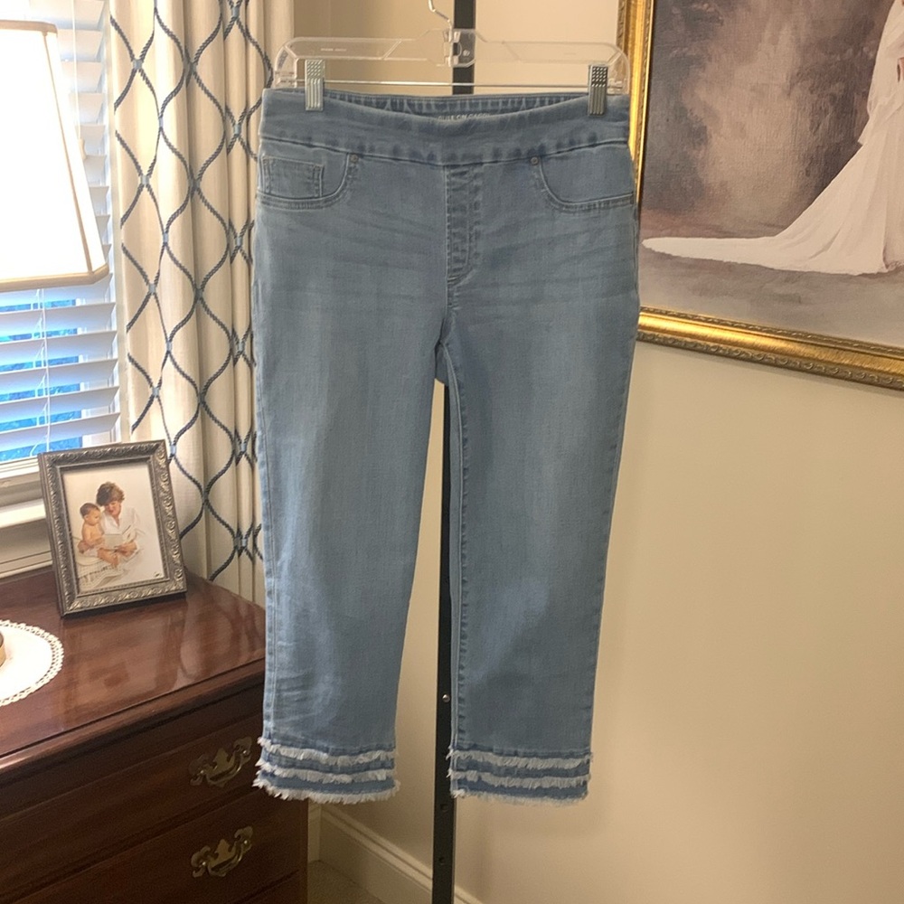 Chico's Pull On Capri Jeans US 2, Chico’s 00R